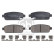Brake Pad Set, disc brake 16894 FEBI, Thumbnail 2