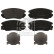 Brake Pad Set, disc brake 16895 FEBI, Thumbnail 2