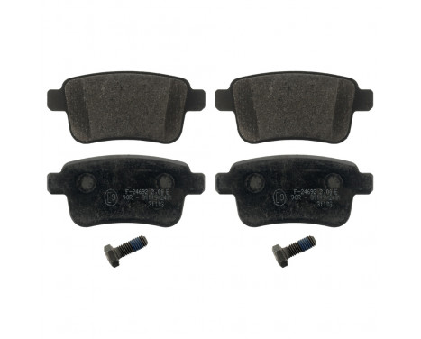 Brake Pad Set, disc brake 16897 FEBI