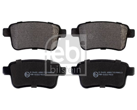 Brake Pad Set, disc brake 16897 FEBI, Image 2