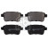 Brake Pad Set, disc brake 16897 FEBI, Thumbnail 2