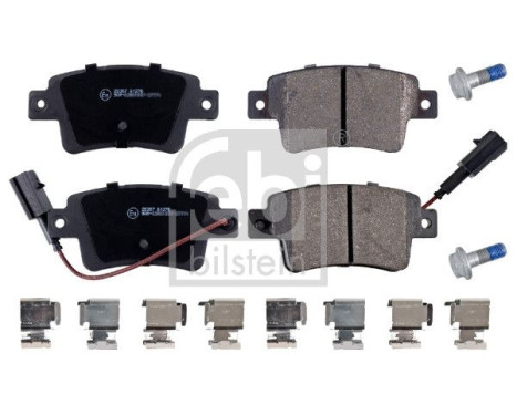 Brake Pad Set, disc brake 16898 FEBI, Image 2