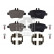 Brake Pad Set, disc brake 16901 FEBI, Thumbnail 2