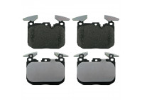 Brake Pad Set, disc brake 16902 FEBI