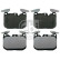 Brake Pad Set, disc brake 16902 FEBI, Thumbnail 2