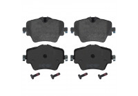 Brake Pad Set, disc brake 16908 FEBI