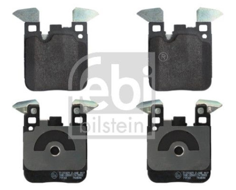 Brake Pad Set, disc brake 16909 FEBI, Image 2