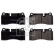 Brake Pad Set, disc brake 16911 FEBI, Thumbnail 3