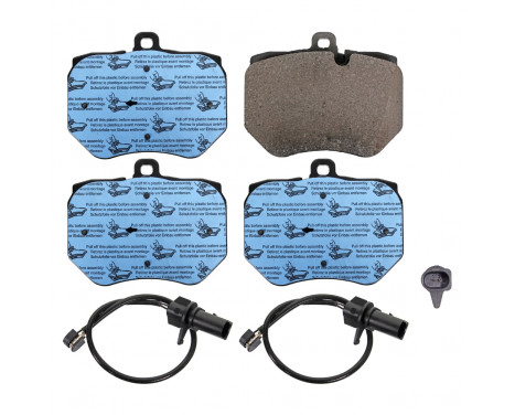 Brake Pad Set, disc brake 16936 FEBI