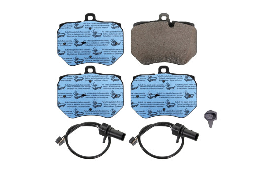 Brake Pad Set, disc brake 16936 FEBI