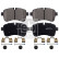 Brake Pad Set, disc brake 16937 FEBI, Thumbnail 2