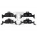 Brake Pad Set, disc brake 16938 FEBI, Thumbnail 2