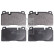 Brake Pad Set, disc brake 16939 FEBI, Thumbnail 2