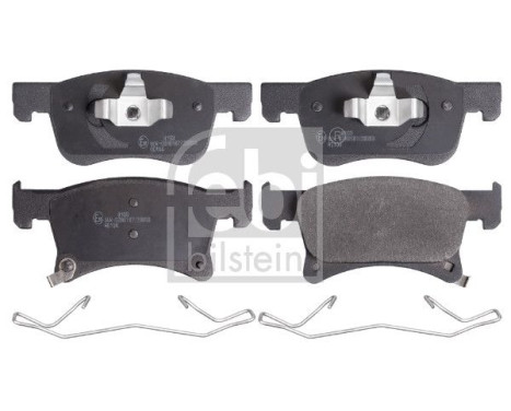 Brake Pad Set, disc brake 16942 FEBI, Image 2