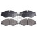 Brake Pad Set, disc brake 16945 FEBI, Thumbnail 2