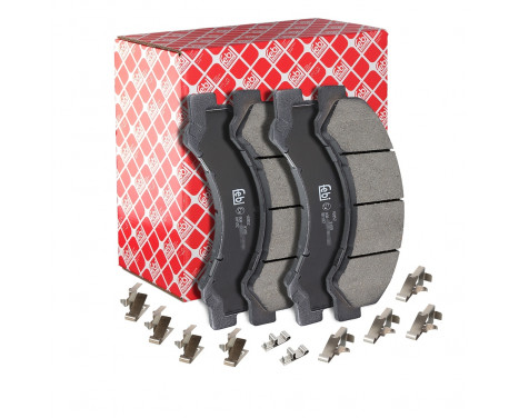 Brake Pad Set, disc brake 16952 FEBI