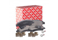 Brake Pad Set, disc brake 16956 FEBI