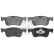 Brake Pad Set, disc brake 16957 FEBI, Thumbnail 2