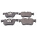Brake Pad Set, disc brake 16958 FEBI
