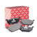 Brake Pad Set, disc brake 16960 FEBI