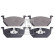 Brake Pad Set, disc brake 16960 FEBI, Thumbnail 2
