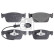 Brake Pad Set, disc brake 16962 FEBI, Thumbnail 2