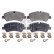Brake Pad Set, disc brake 16963 FEBI, Thumbnail 2