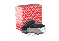 Brake Pad Set, disc brake 16966 FEBI
