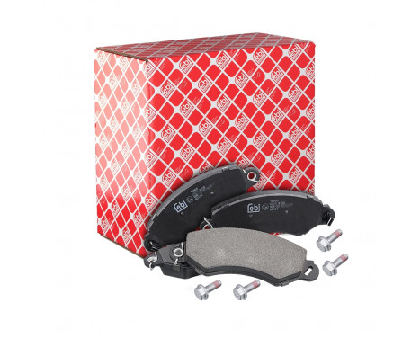Brake Pad Set, disc brake 16966 FEBI