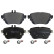 Brake Pad Set, disc brake 16970 FEBI