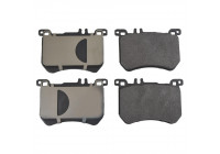 Brake Pad Set, disc brake 16972 FEBI