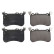 Brake Pad Set, disc brake 16973 FEBI