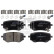 Brake Pad Set, disc brake 16981 FEBI, Thumbnail 2