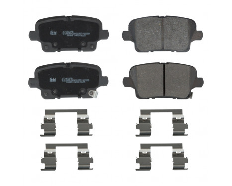 Brake Pad Set, disc brake 16983 FEBI