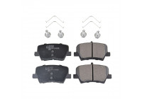 Brake Pad Set, disc brake 16984 FEBI