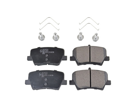 Brake Pad Set, disc brake 16984 FEBI