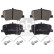 Brake Pad Set, disc brake 16984 FEBI, Thumbnail 2