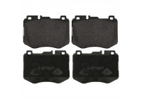 Brake Pad Set, disc brake 16986 FEBI