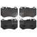 Brake Pad Set, disc brake 16987 FEBI, Thumbnail 2