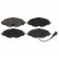 Brake Pad Set, disc brake 16994 FEBI