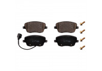 Brake Pad Set, disc brake 16998 FEBI