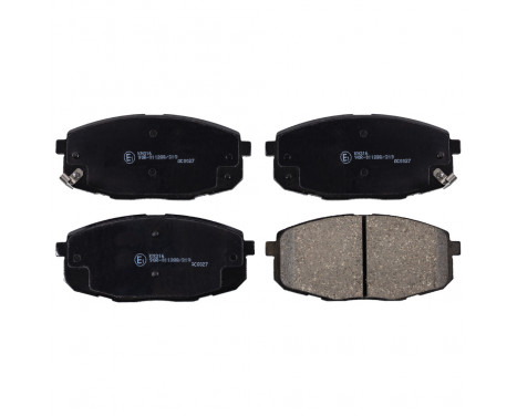 Brake Pad Set, disc brake 170119 FEBI