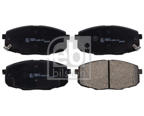 Brake Pad Set, disc brake 170119 FEBI, Image 2