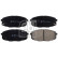 Brake Pad Set, disc brake 170119 FEBI, Thumbnail 2