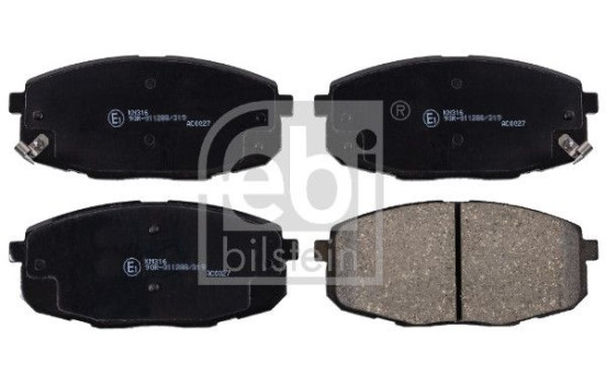 Brake Pad Set, disc brake 170119 FEBI, Image 2