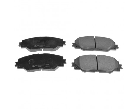 Brake Pad Set, disc brake 170237 FEBI