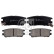 Brake Pad Set, disc brake 170239 FEBI, Thumbnail 2