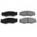 Brake Pad Set, disc brake 170249 FEBI