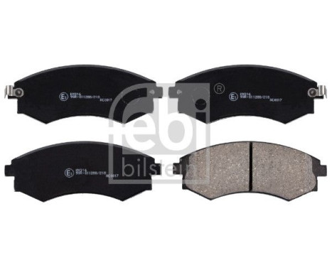 Brake Pad Set, disc brake 170253 FEBI, Image 2