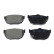Brake Pad Set, disc brake 170259 FEBI